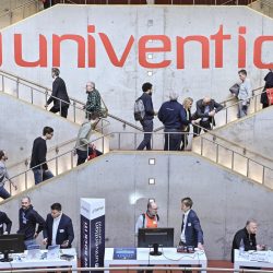 Univention Summit 2023: Foyer und Ausstellerbereich